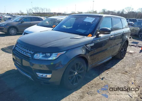 2016 Land Rover Range Rover Sport 3.0L V6 Supercharged Hse из США, поврежденный, VIN SALWR2VF3GA574307